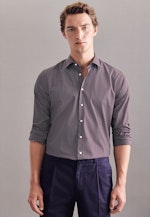 Regular Business Hemd Print in Rot |  Seidensticker Onlineshop