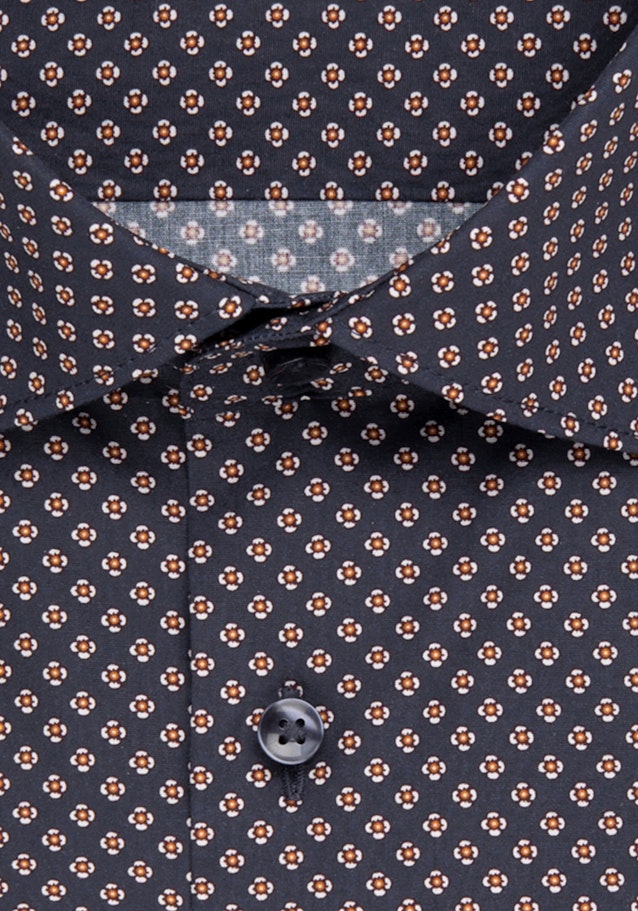 Business Shirt in Regular with Kent-Collar in Dark Blue |  Seidensticker Onlineshop