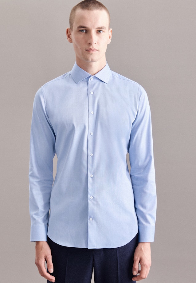 X-Slim Business Hemd Uni in Hellblau |  Seidensticker Onlineshop