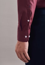 Regular Business Shirt Plain in Red |  Seidensticker Onlineshop