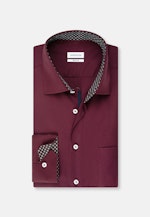 Regular Business Shirt Plain in Red |  Seidensticker Onlineshop