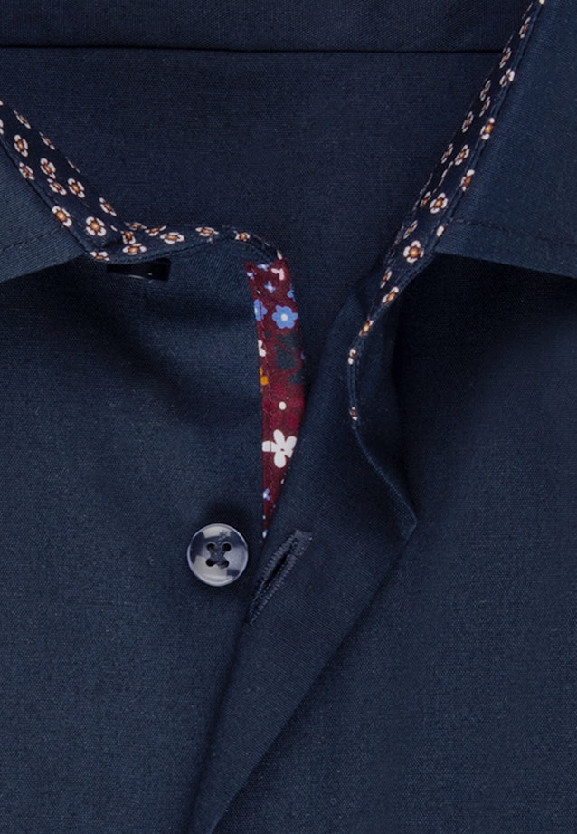 Regular Business Hemd Uni in Dunkelblau |  Seidensticker Onlineshop