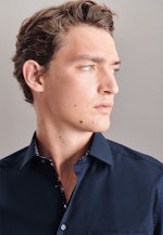 Regular Business Hemd Uni in Dunkelblau |  Seidensticker Onlineshop