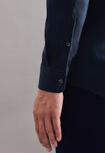 Regular Business Hemd Uni in Dunkelblau |  Seidensticker Onlineshop