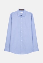 Regular Chemise Business uni in Bleu Clair |  Seidensticker Onlineshop