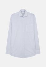 Regular Business Hemd Print in Hellblau |  Seidensticker Onlineshop