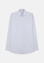 Regular Business Hemd Print in Hellblau |  Seidensticker Onlineshop