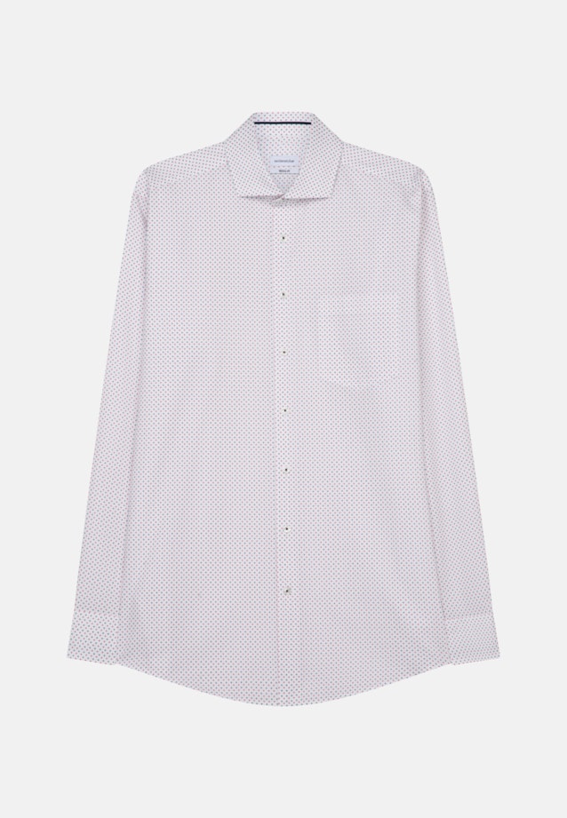 Regular Business Hemd Print in Dunkelblau |  Seidensticker Onlineshop