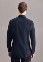 Shaped Business Hemd Uni in Dunkelblau |  Seidensticker Onlineshop