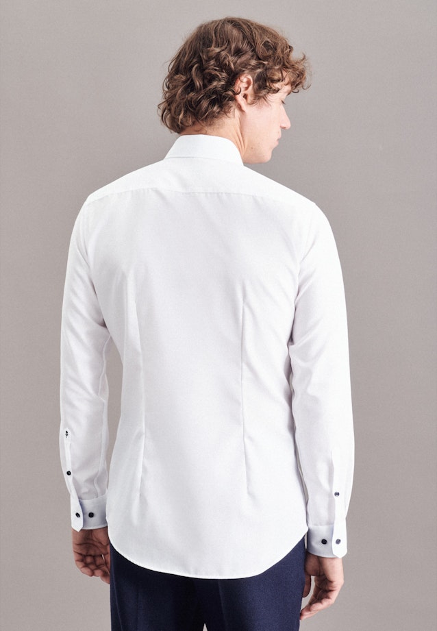 Shaped Chemise Business uni in Blanc |  Seidensticker Onlineshop