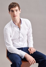 Shaped Chemise Business uni in Blanc |  Seidensticker Onlineshop