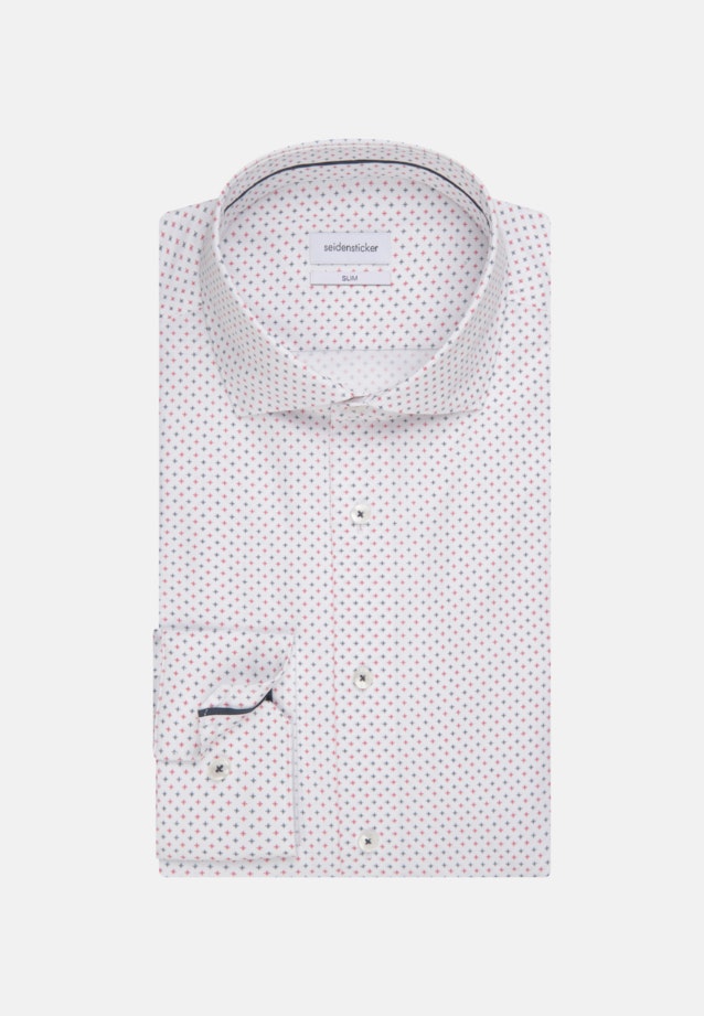 Chemise Business Slim Twill (sergé) Col Kent in Bleu Foncé |  Seidensticker Onlineshop