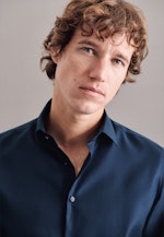 Slim Chemise Business uni in Bleu Foncé |  Seidensticker Onlineshop