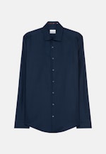 Slim Chemise Business uni in Bleu Foncé |  Seidensticker Onlineshop