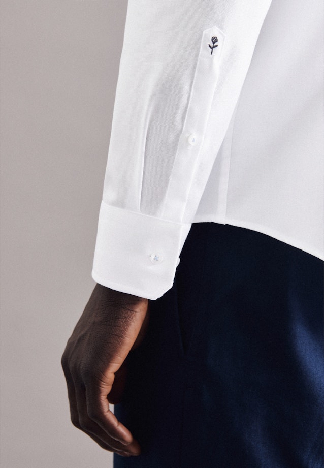 Slim Chemise Business uni in Blanc |  Seidensticker Onlineshop