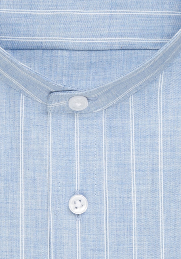Business Shirt in Regular with Stand-Up Collar in Light Blue |  Seidensticker Onlineshop
