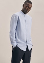 Regular Business Hemd Streifen in Hellblau |  Seidensticker Onlineshop