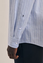 Regular Business Hemd Streifen in Hellblau |  Seidensticker Onlineshop