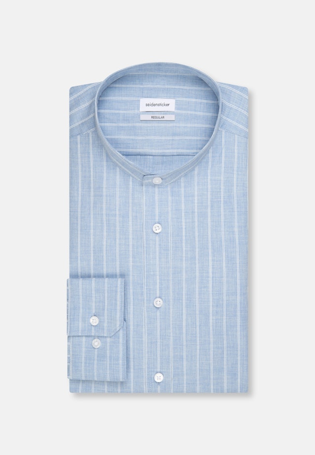 Regular Business Hemd Streifen in Hellblau |  Seidensticker Onlineshop