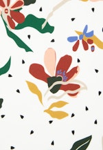Shirt Blouse Print in Ecru |  Seidensticker Onlineshop