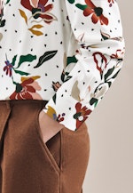 Shirt Blouse Print in Ecru |  Seidensticker Onlineshop