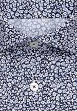Slim Business Hemd Print in Dunkelblau |  Seidensticker Onlineshop