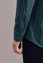 Regular Casual Hemd Karo in Grün |  Seidensticker Onlineshop