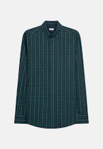 Regular Casual Hemd Karo in Grün |  Seidensticker Onlineshop