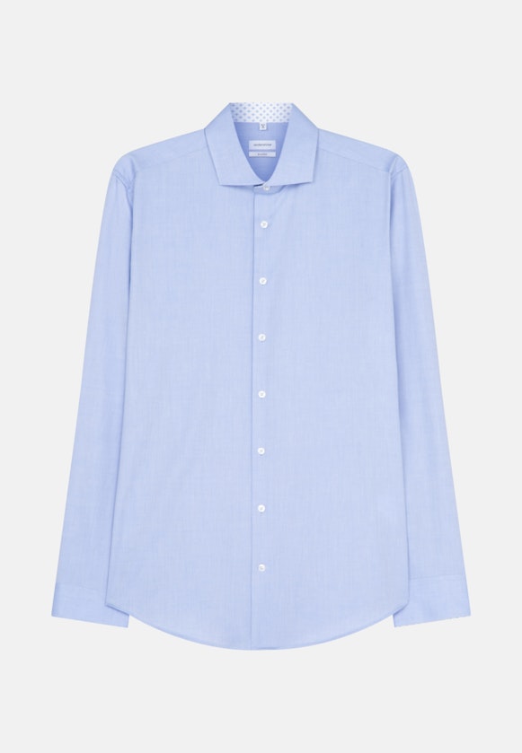 Shaped Chemise Business uni in Bleu Clair |  Seidensticker Onlineshop