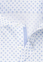 Shaped Business Hemd Print in Hellblau |  Seidensticker Onlineshop