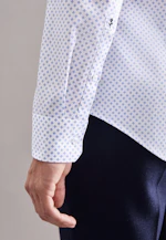 Shaped Business Hemd Print in Hellblau |  Seidensticker Onlineshop