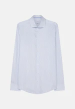 Shaped Business Hemd Print in Hellblau |  Seidensticker Onlineshop