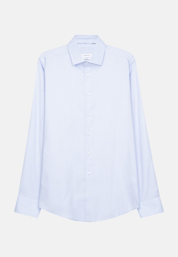 Shaped Chemise Business uni in Bleu Clair |  Seidensticker Onlineshop