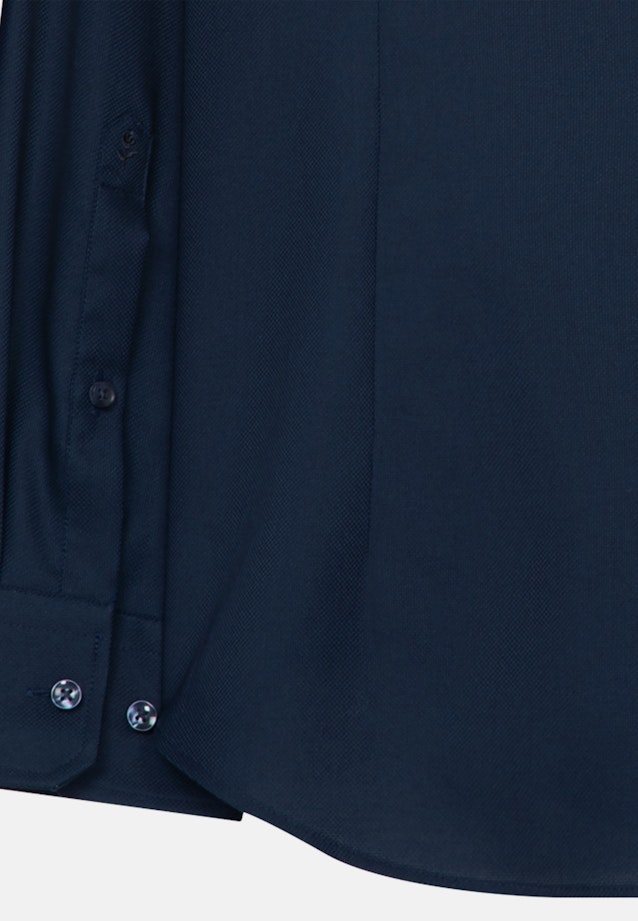 Shaped Business Hemd Uni in Dunkelblau |  Seidensticker Onlineshop