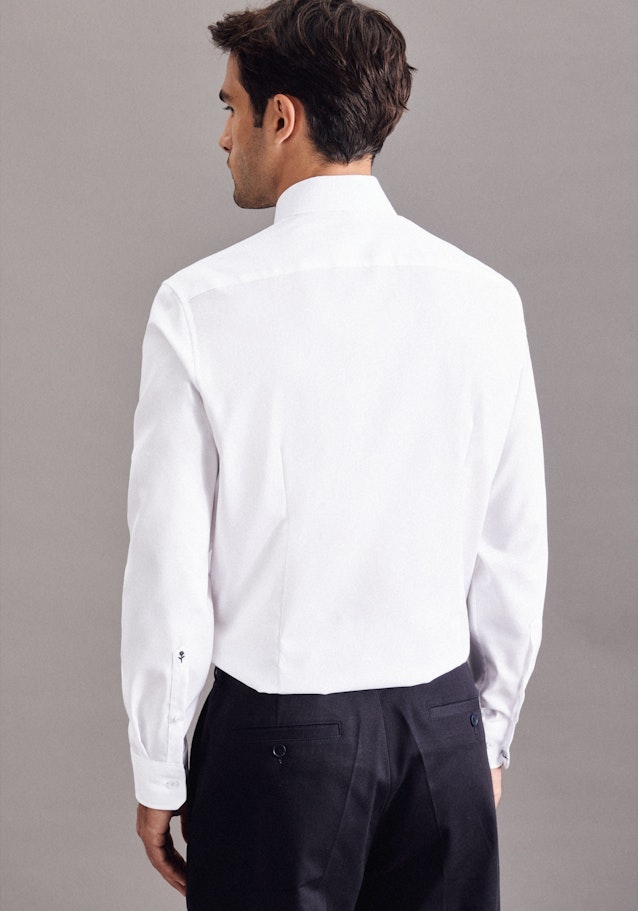 Shaped Business Hemd Uni in Weiß | Seidensticker Onlineshop