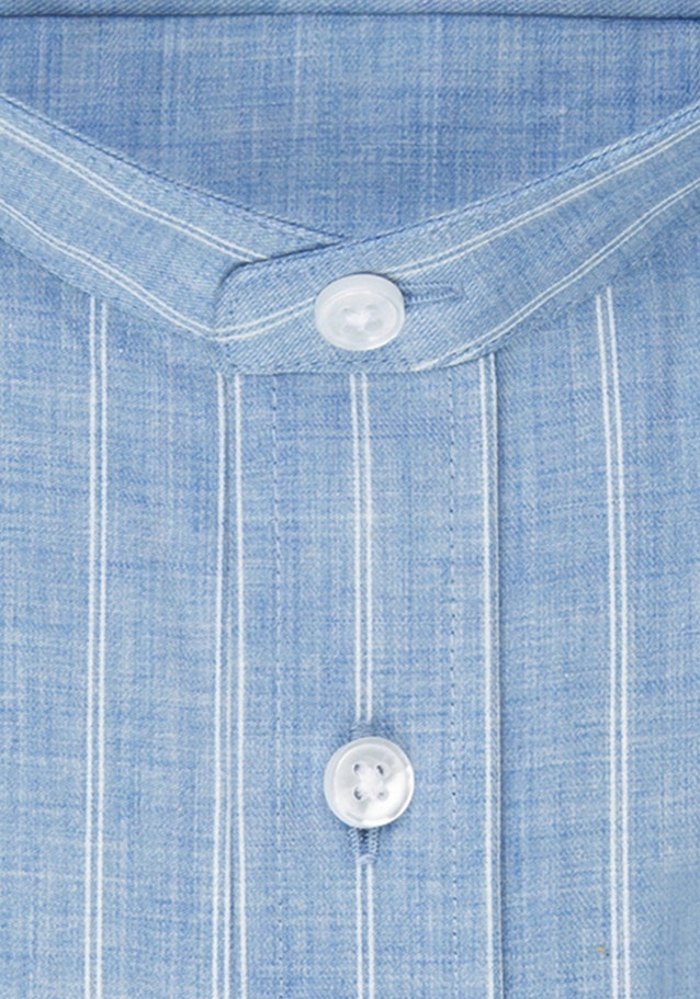 Business Shirt in Slim with Stand-Up Collar in Light Blue |  Seidensticker Onlineshop