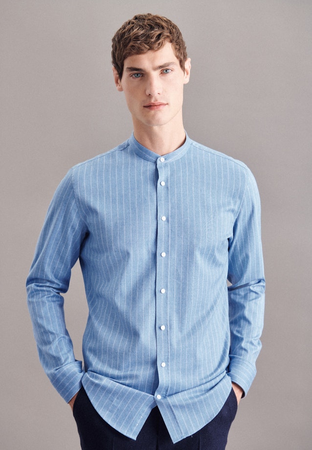 Slim Chemise Business rayures in Bleu Clair |  Seidensticker Onlineshop