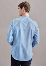 Slim Business Hemd Streifen in Hellblau |  Seidensticker Onlineshop