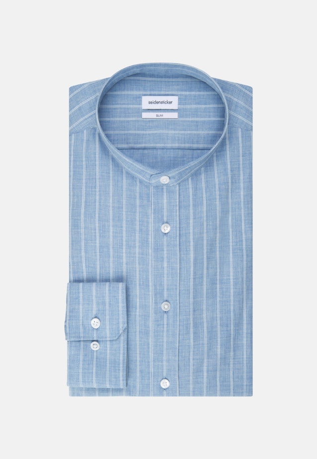 Slim Business Hemd Streifen in Hellblau |  Seidensticker Onlineshop