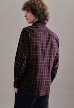 Slim Casual Shirt Check in Red |  Seidensticker Onlineshop