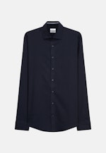 Shaped Performance-Hemd Uni in Dunkelblau |  Seidensticker Onlineshop