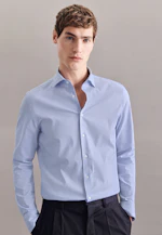 Shaped Performance-Hemd Uni in Hellblau |  Seidensticker Onlineshop