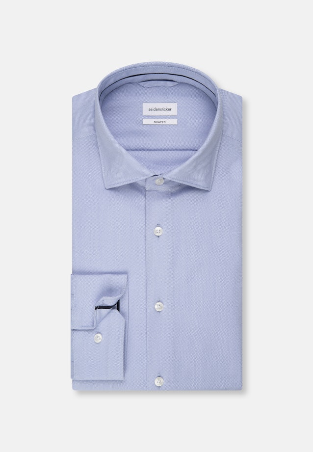Shaped Performance shirt Uni in Light Blue |  Seidensticker Onlineshop