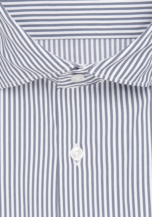 Chemise performance Shaped Twill (sergé) Col Kent in Bleu foncé |  Seidensticker Onlineshop