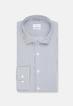 Shaped Performance-Hemd Streifen in Dunkelblau |  Seidensticker Onlineshop