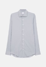 Shaped Performance-Hemd Streifen in Dunkelblau |  Seidensticker Onlineshop