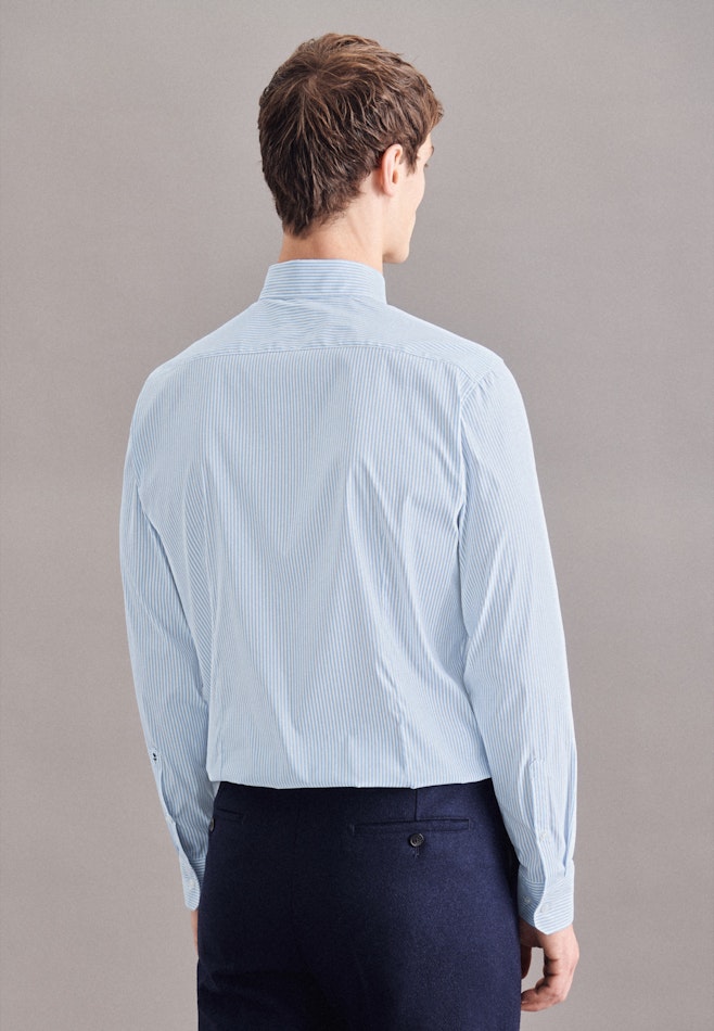 Performance shirt in Shaped with Kent-Collar in Light Blue | Seidensticker online shop