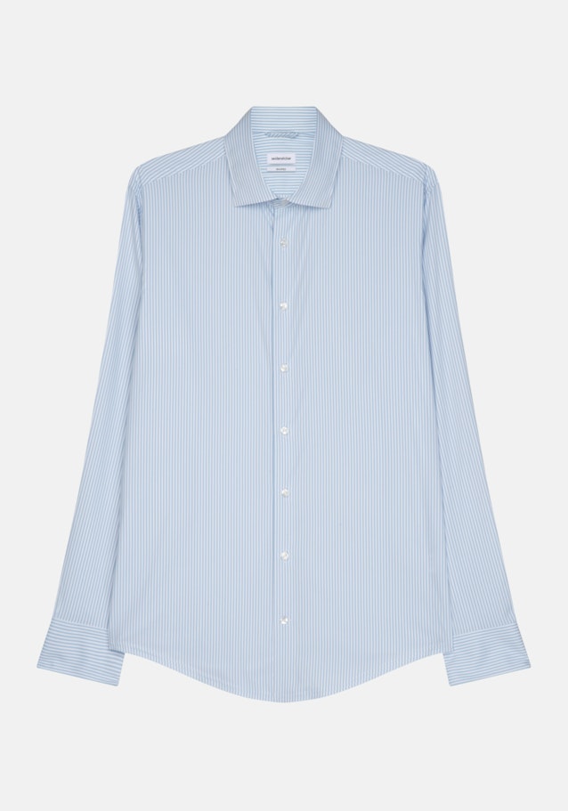 Performance shirt in Shaped with Kent-Collar in Light Blue |  Seidensticker Onlineshop