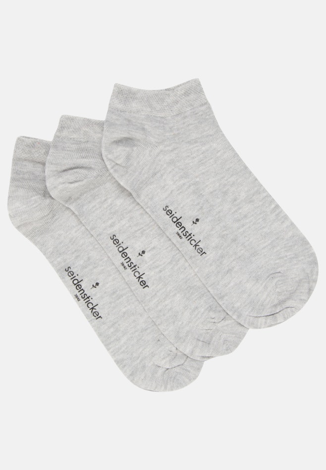 Pack De Trois Chaussettes dans Gris | Boutique en ligne Seidensticker