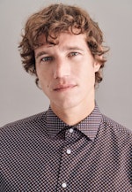 Slim Business Hemd Print in Rot |  Seidensticker Onlineshop